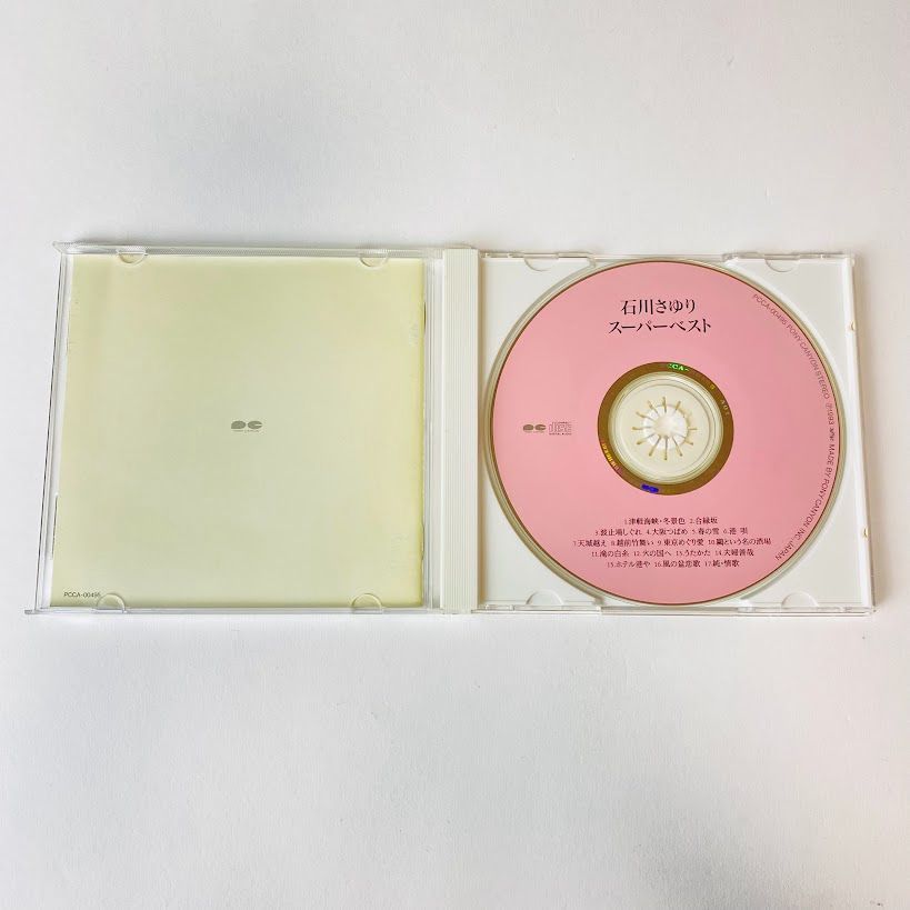 CD】石川さゆり / スーパーベスト 津軽海峡・冬景色 / 天城越え / 夫婦