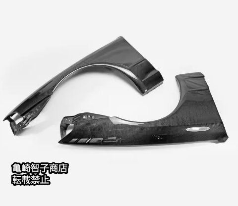 日産 スカイライン R32 GTR ブラック ンカーボンファイバー製純正タイプ フロントフェンダーWP人気注目