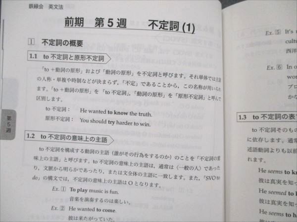 VB19-085 鉄緑会 高2 英語実戦講座 英文法 状態良い 2021 19m0D - 参考