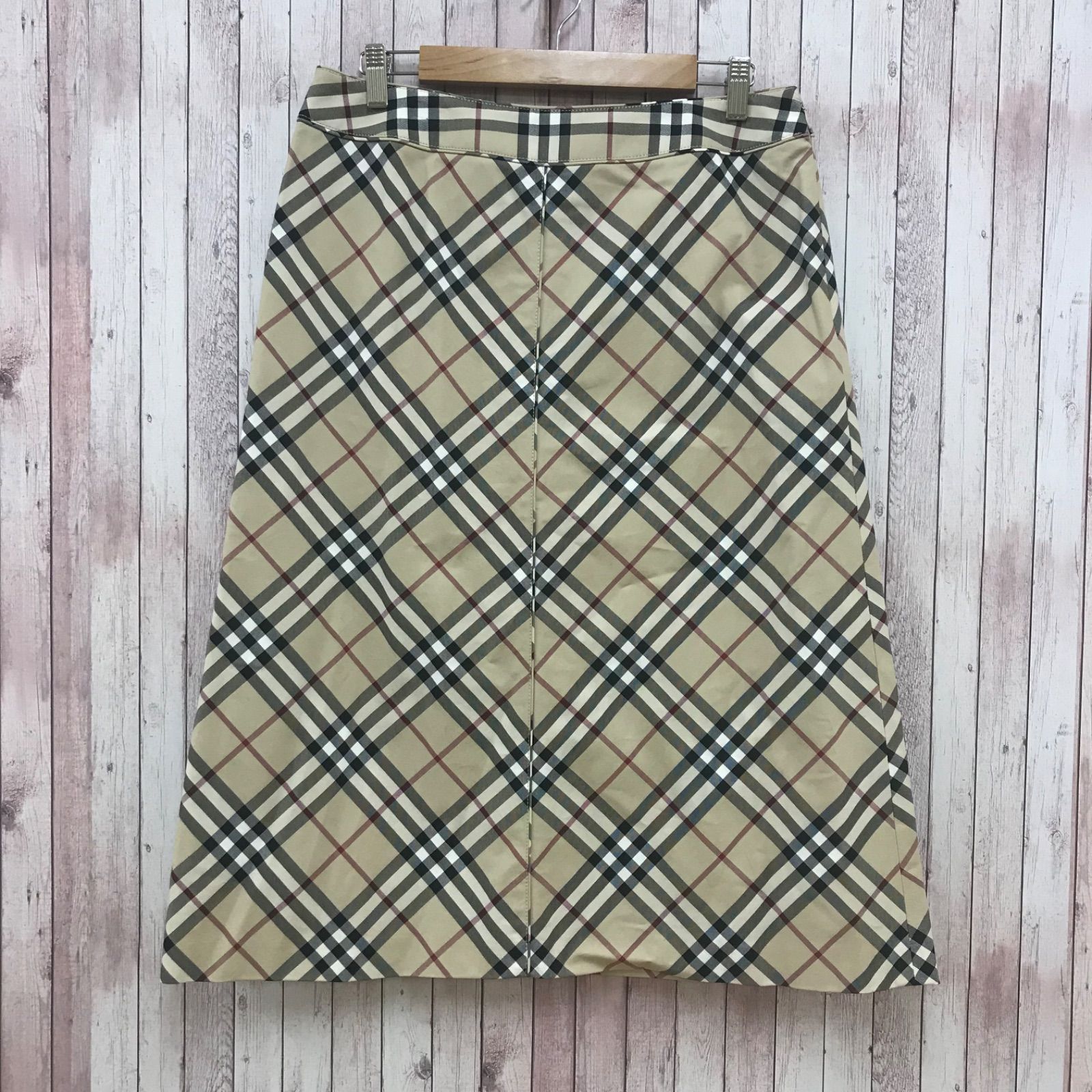 ☆未使用 BURBERRY London バーバリー ロンドン Aライン スカート