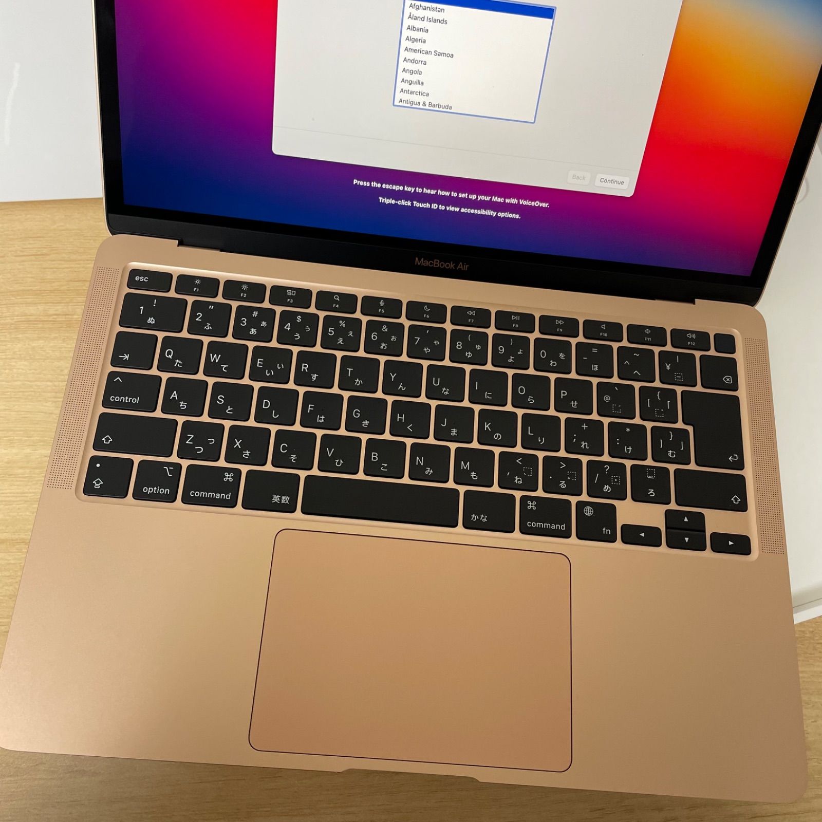 MacBook Air 2018 256GB ゴールド