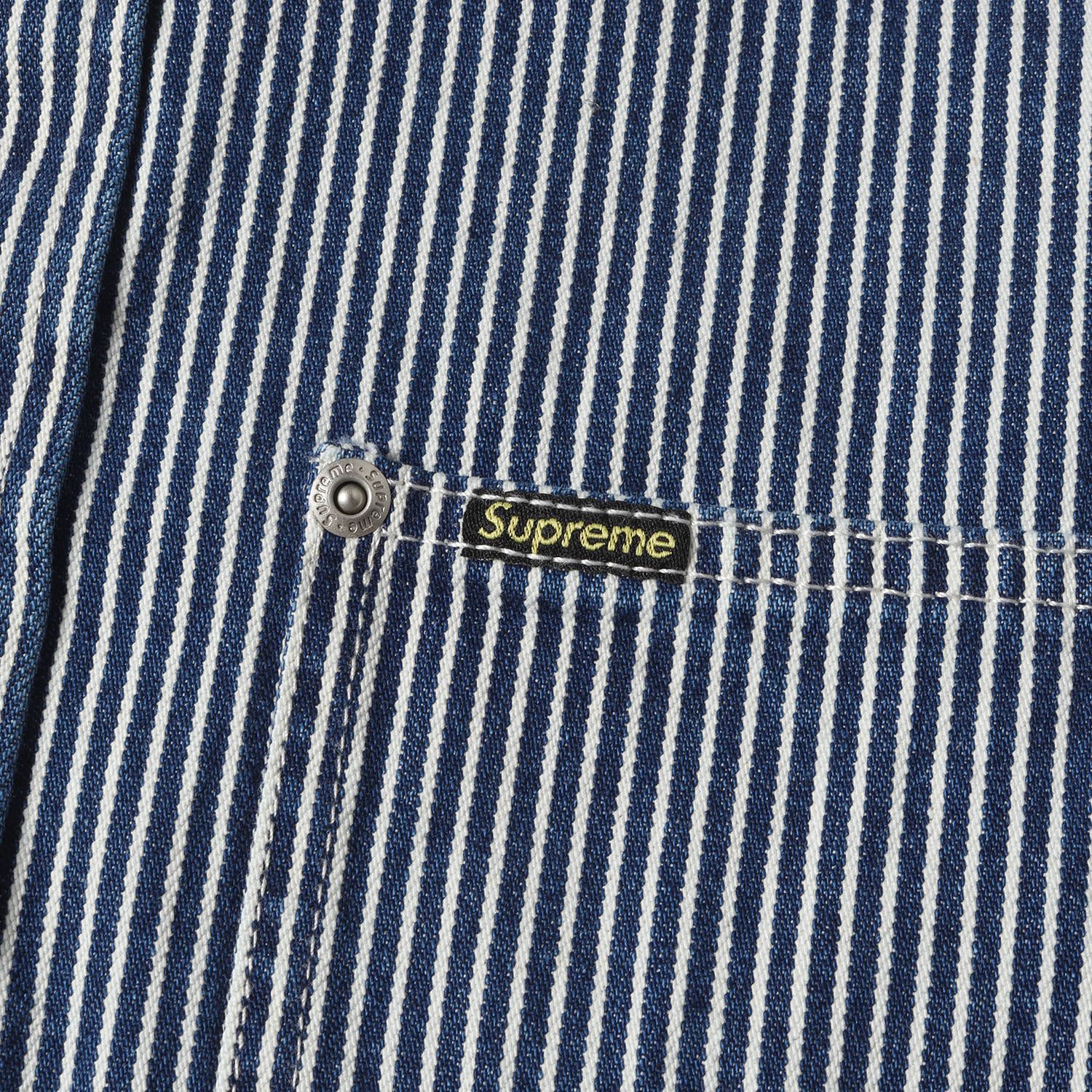 新品】Supreme シュプリーム シャツ サイズ:S / 25SS ヒッコリー