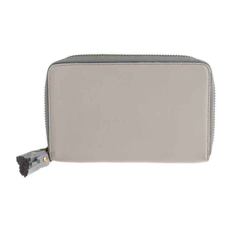 美品 ANYA HINDMARCH 二つ折り財布 グレー Anya Hindmarch アニヤ ハインドマーチ Steam Circus スチーム
