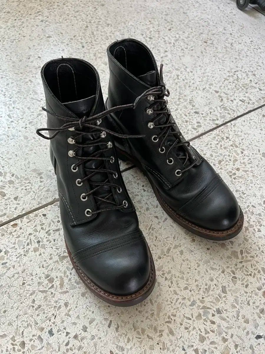 【雷市場（ポンジャン）商品韓国直送】RED WING(レッドウィング) Iron Ranger(アイアンレンジャー) 8114 9D サイズ ピンマエ