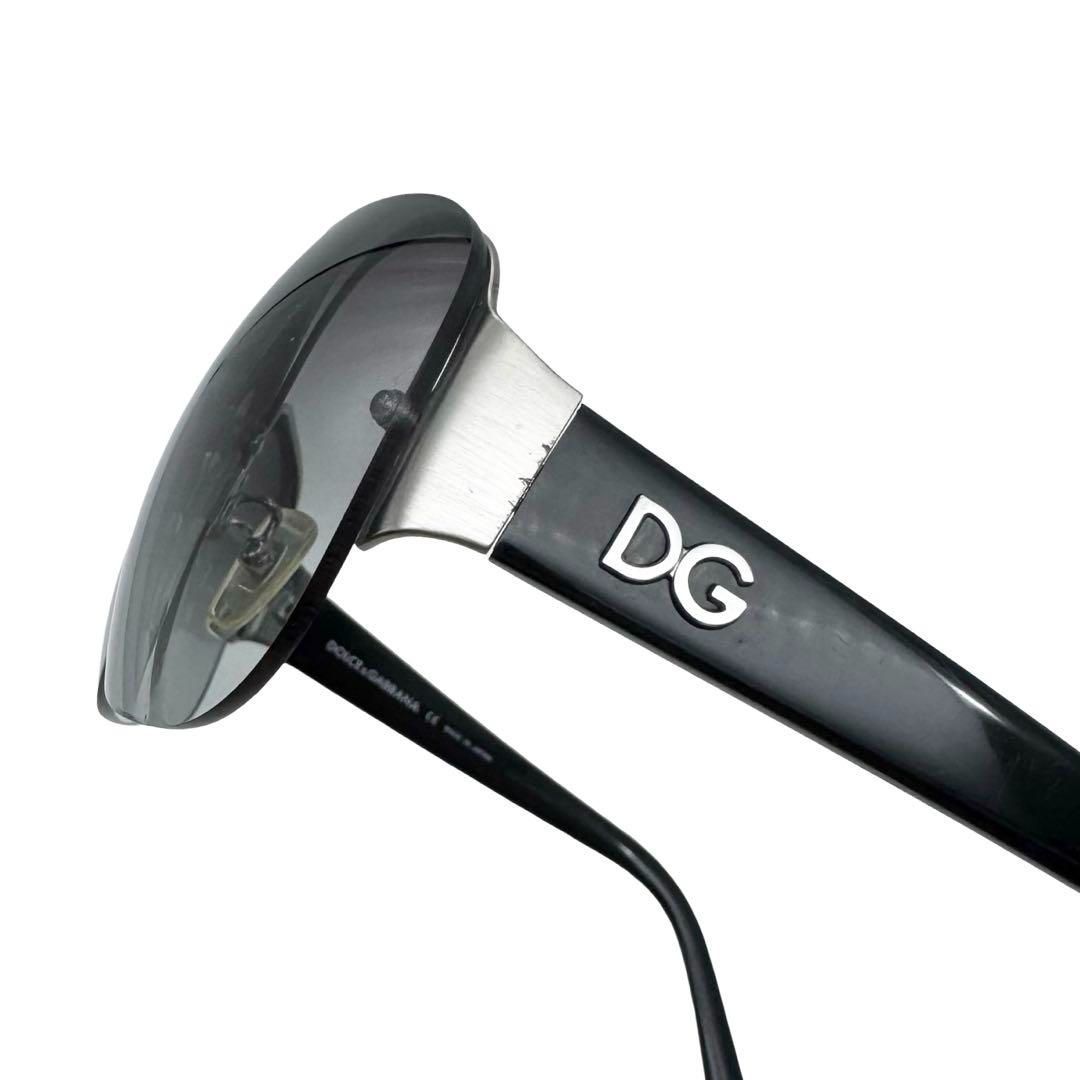 美品 ドルチェアンドガッバーナ サングラス ロゴ DG2085 ドルガバ DOLCE＆GABBANA ドルチェ&ガッバーナ ドルガバ DG2085 ブラック
