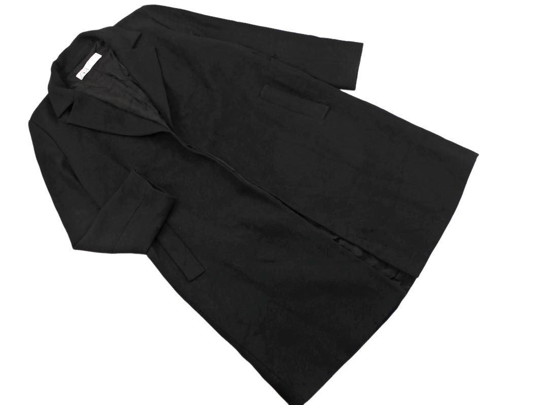 ZARA ザラ ロング コート sizeM/黒 ◇□ レディース - メルカリ ZARA ザラ ロング コート sizeM/黒 ◇□ レディース - メルカリ