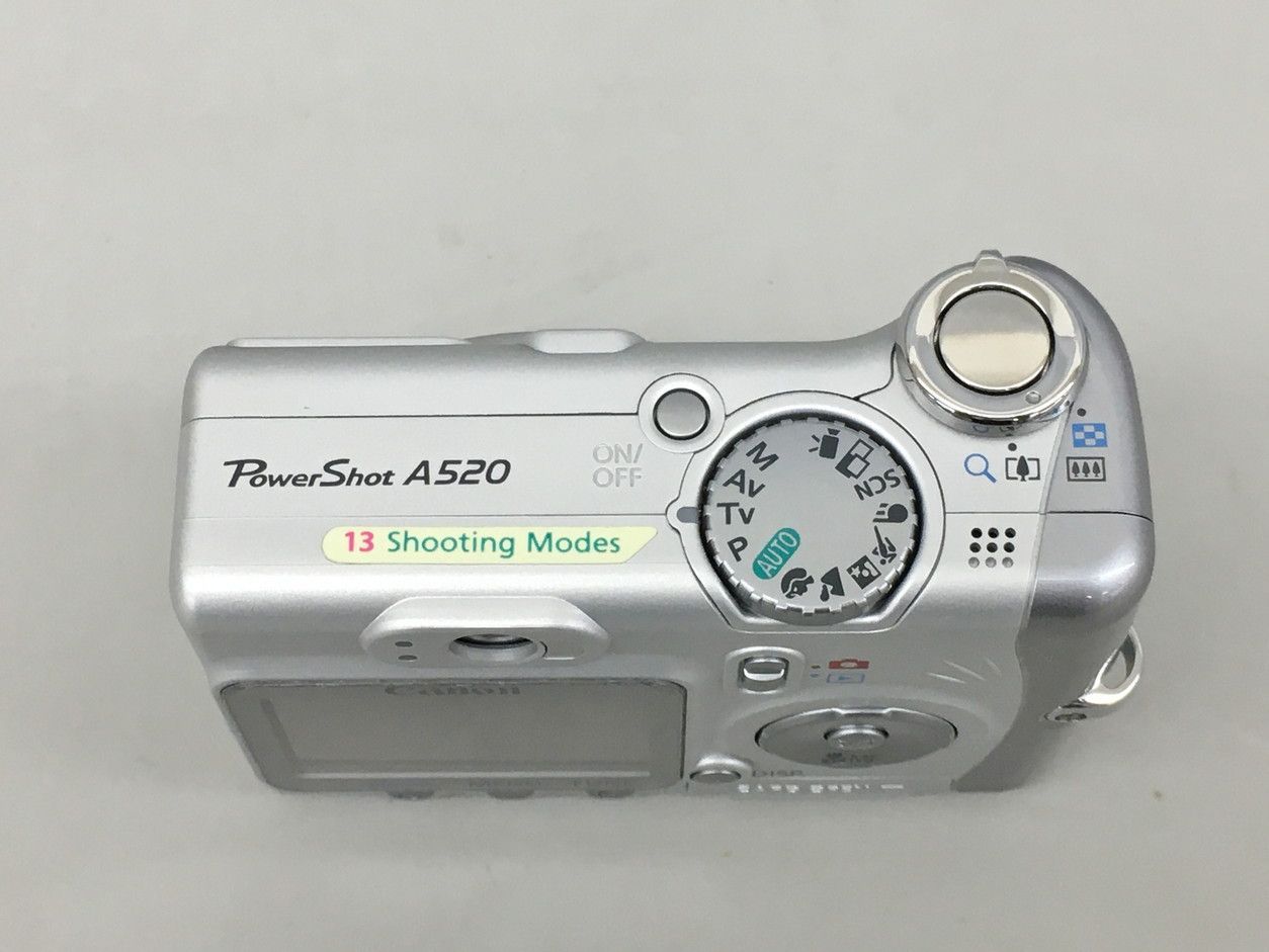 コンパクトデジタルカメラ PowerShot A520 PC1106 キヤノン CANON 電池