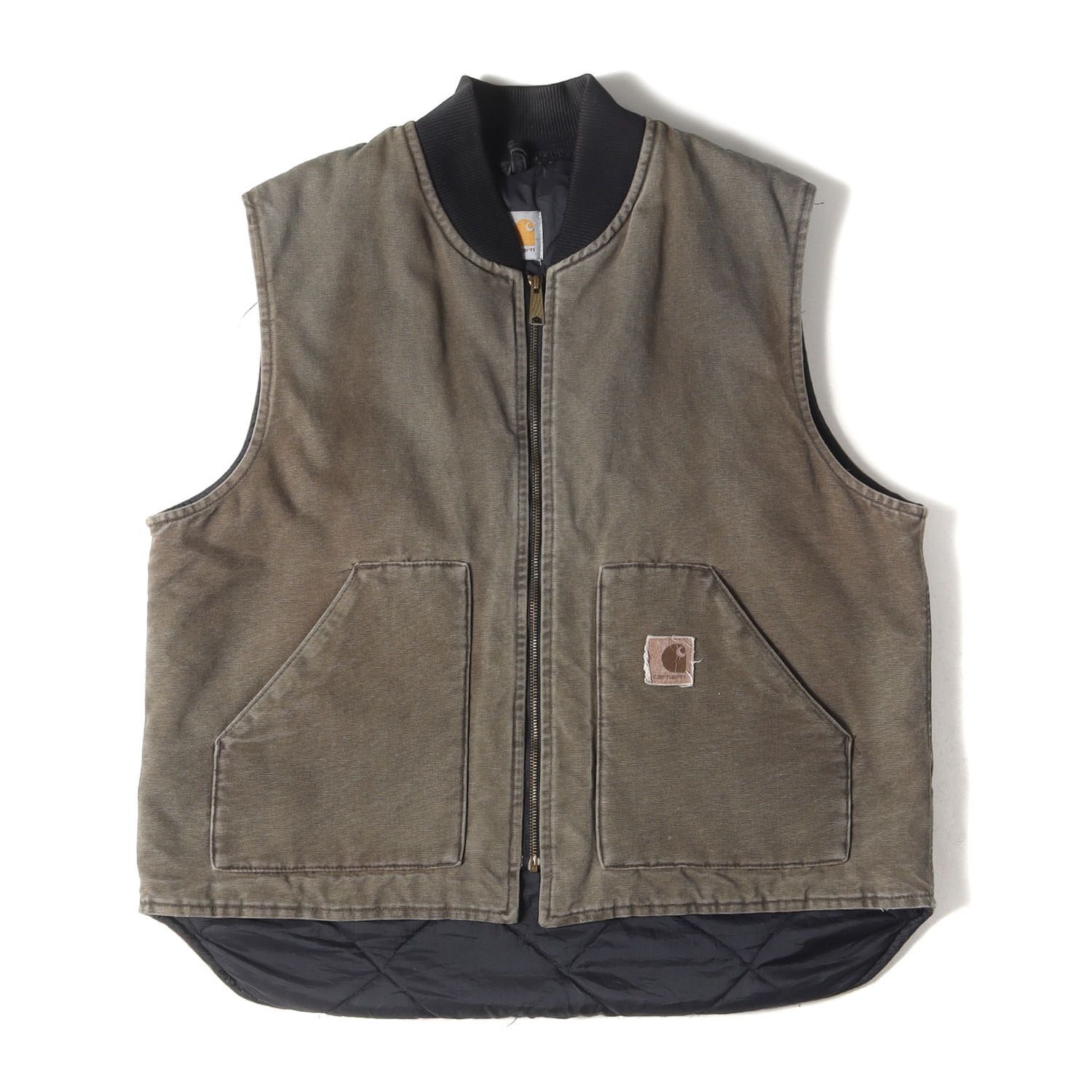 carhartt XL ブラウン アクティブベスト Carhartt カーハート ベスト サイズ:XL程度 00s アクティブ