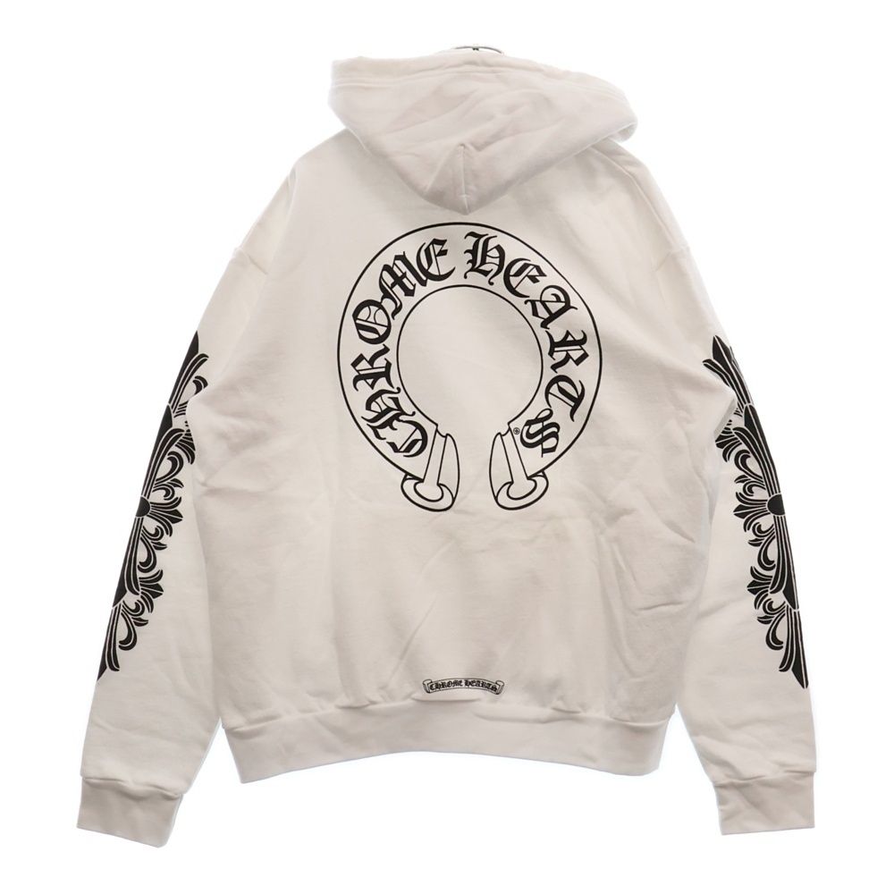 CHROME HEARTS (クロムハーツ) HORSESHOE PULLOVER HOODIE ホース  
