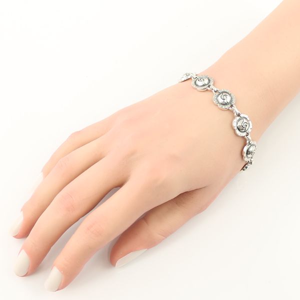 ジョージジャンセン 925シルバー ツイストブレスレット