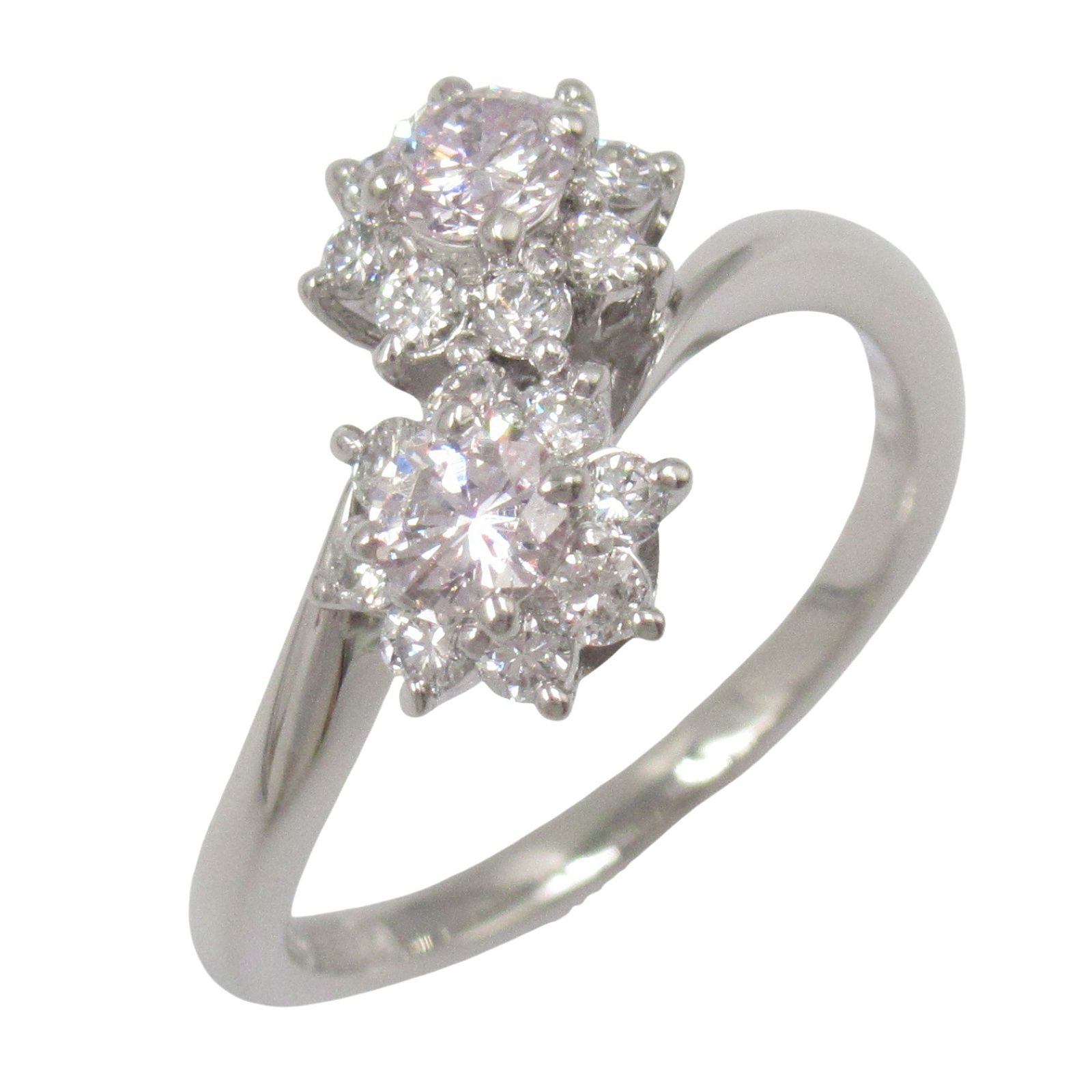 ジュエリー JEWELRY リング 指輪 ダイヤモンド リング ﾀﾞｲﾔ 4.2g 10 Pt900プラチナ ダイヤモンド リング レディース Used A
