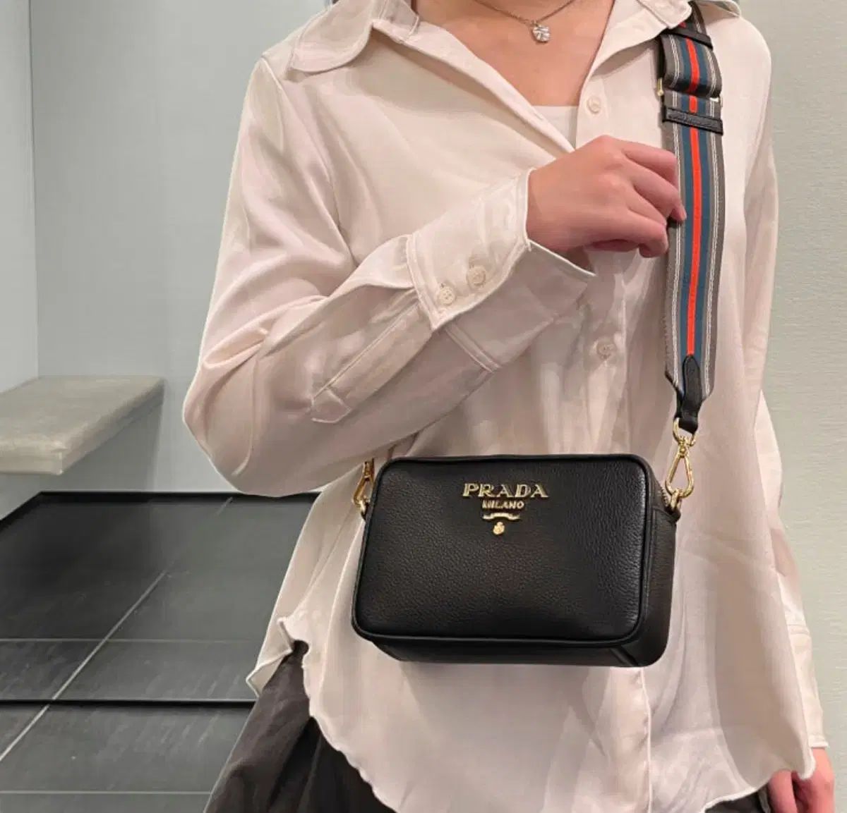 【未使用品】PRADA プラダ マルチカラー ショルダー ストラップ レディース usdpr88074011-1.jpg