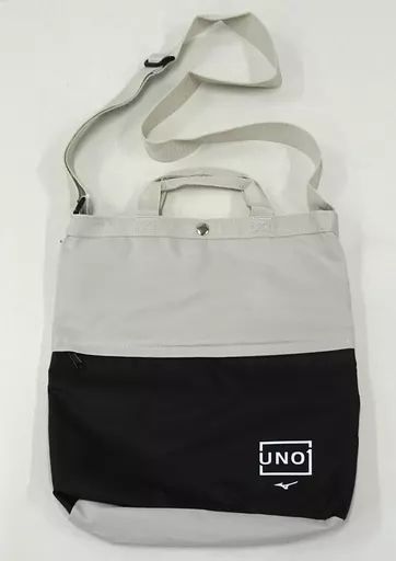 中古】バッグ 宇野昌磨 UNO1 2WAYトートバッグ グレー×ブラック
