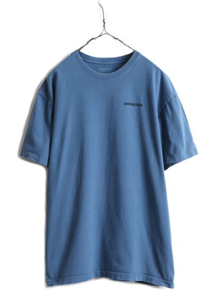 パタゴニア プリント 半袖 Tシャツ L アウトドア フィッツロイ ボックスロゴ - メルカリ