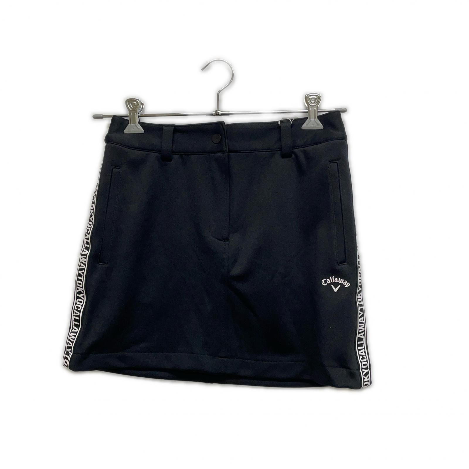 レディース キャロウェイ Callaway スカート M 黒 ブラック ジャージ素材