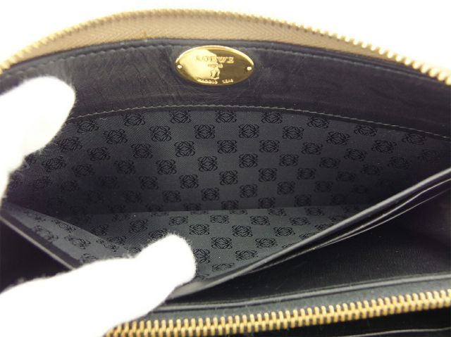 ロエベ 長財布 ブランド財布 さいふ ラウンドファスナー 財布
