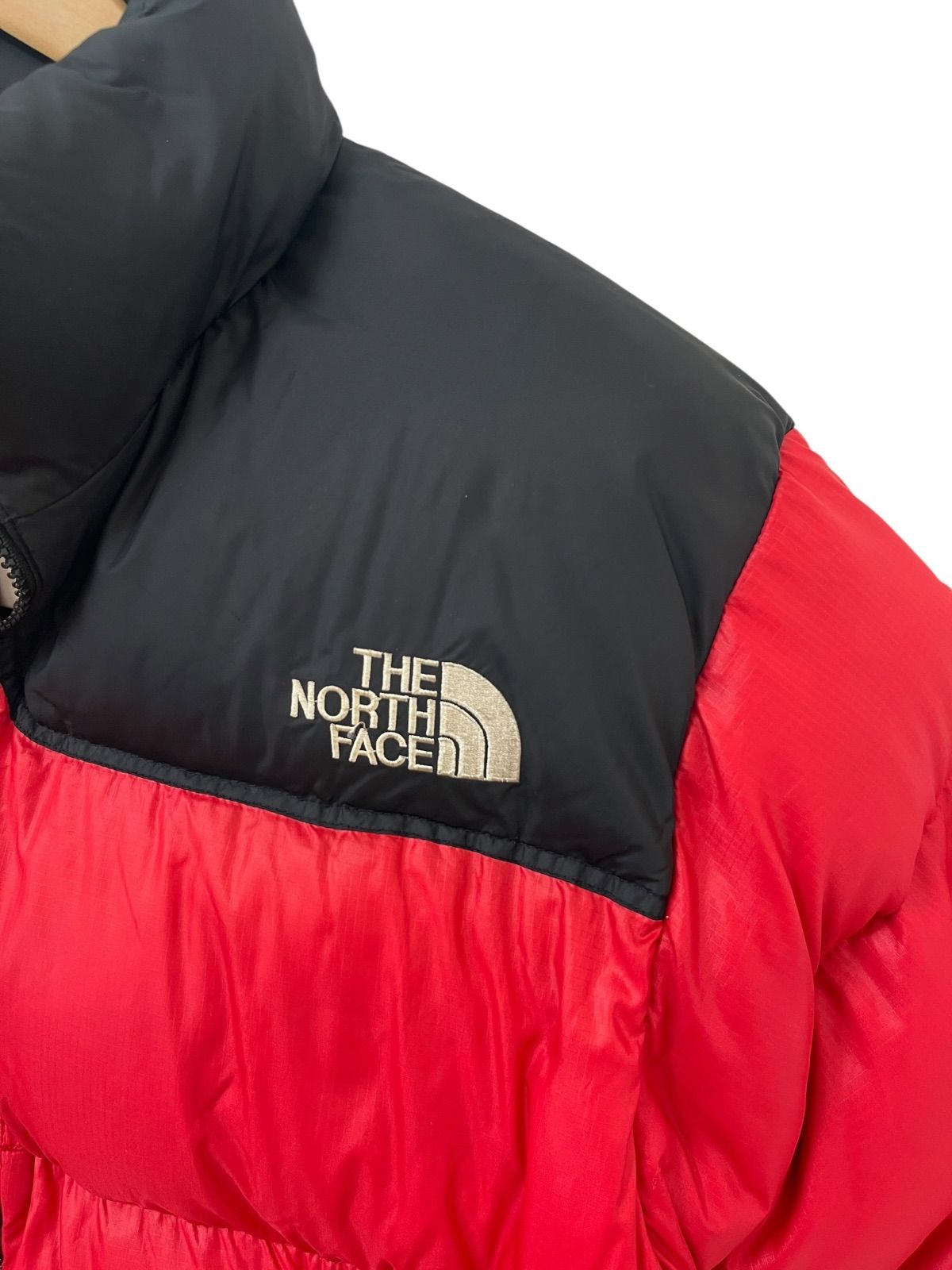 THE NORTH FACE ザノースフェイス ダウンジャケット レッド メンズ