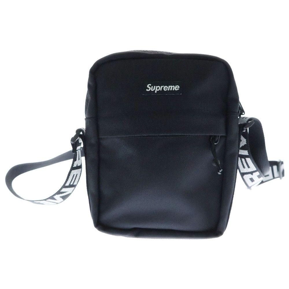 SUPREME シュプリーム 18SS Shoulder Bag ボックスロゴ ショルダーバッグ ブラック