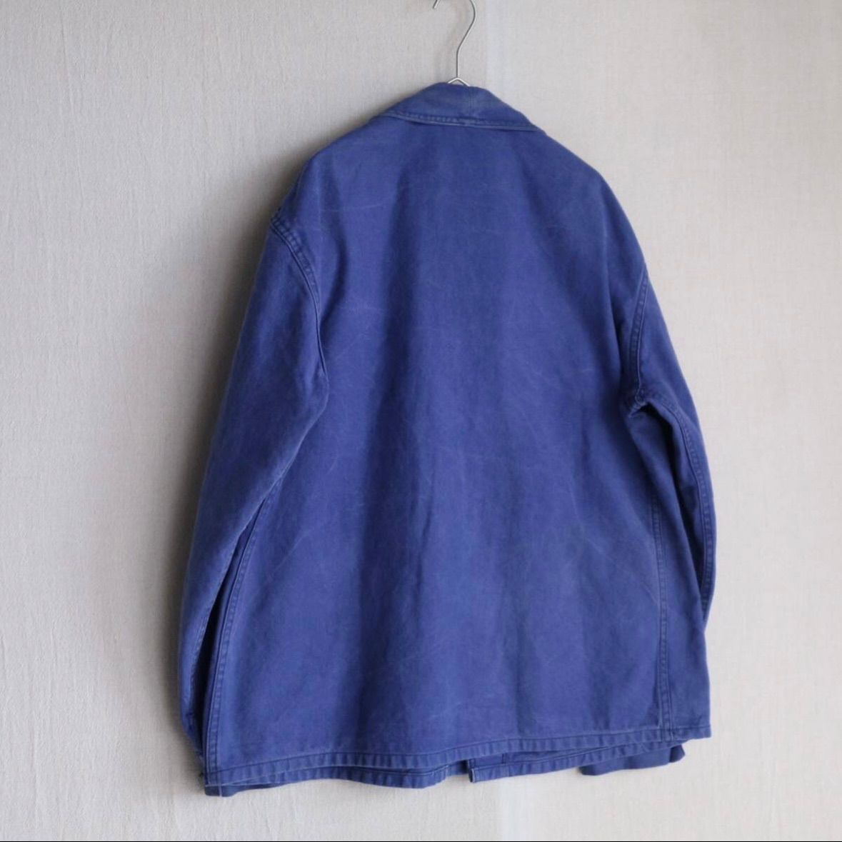 60s フランス軍 カバーオール ナス紺 ワークジャケット ユーロ