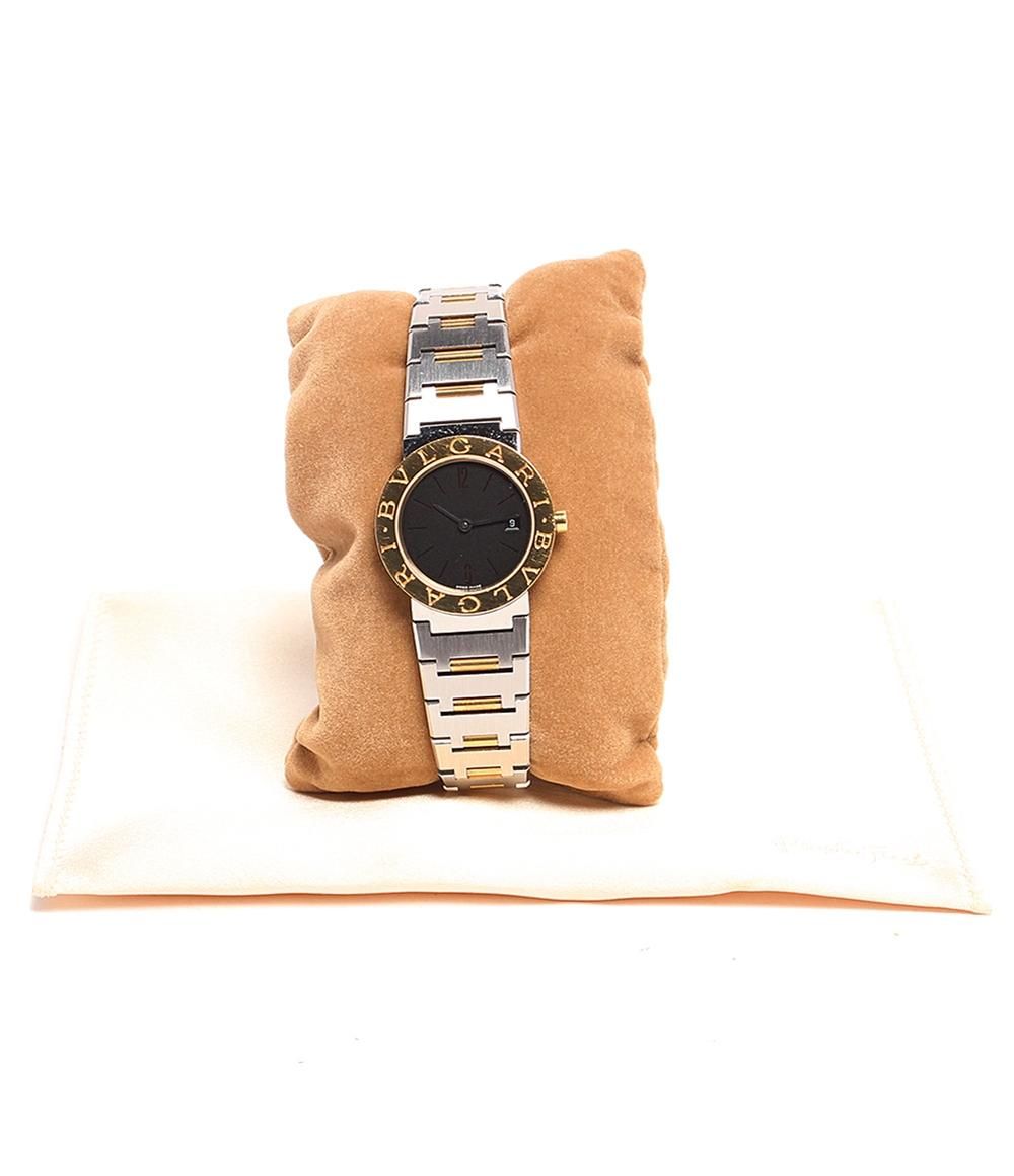 ブルガリ 腕時計 デイト 750 18K ブルガリブルガリ クオーツ ブラック BB 26 SG レディース BVLGARI ブルガリ 腕時計 デイト 750 18K ブルガリブルガリ クオーツ ブラック