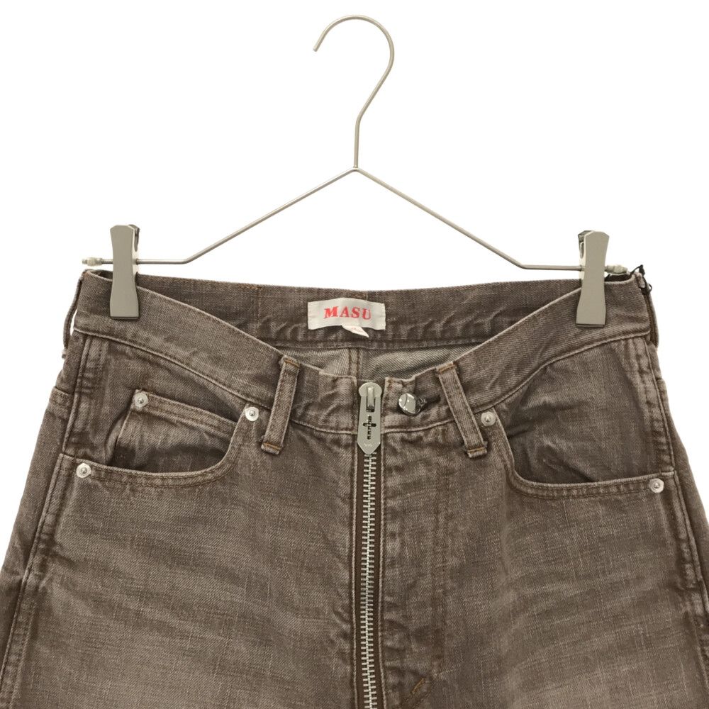 MASU (エムエーエスユー) 22AW TIGHT FIT DAMAGED JEANS タイト 