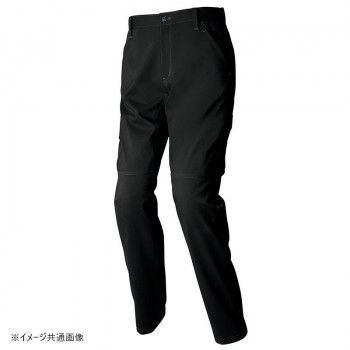 アイトス ワークパンツ ノータック 男女兼用 ブラック SS 2520
