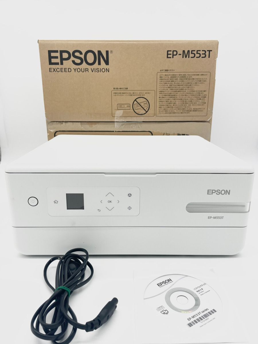 【良品】エプソン インクジェットプリンター EP-M553T