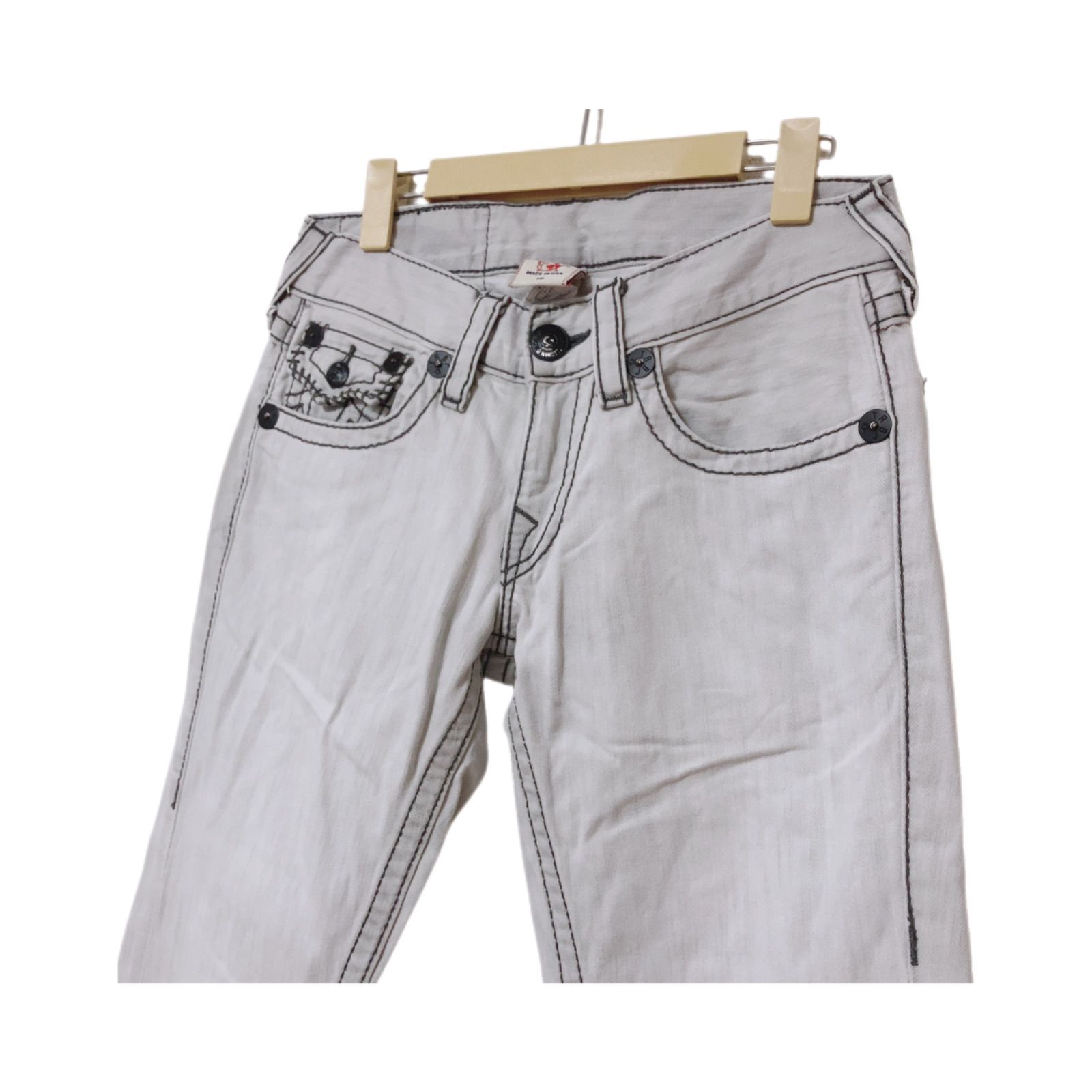 TRUE RELIGION ホワイトジーンズ　25 True Religion - 新品✨トゥルーレリジョン＊ホワイトジーンズ