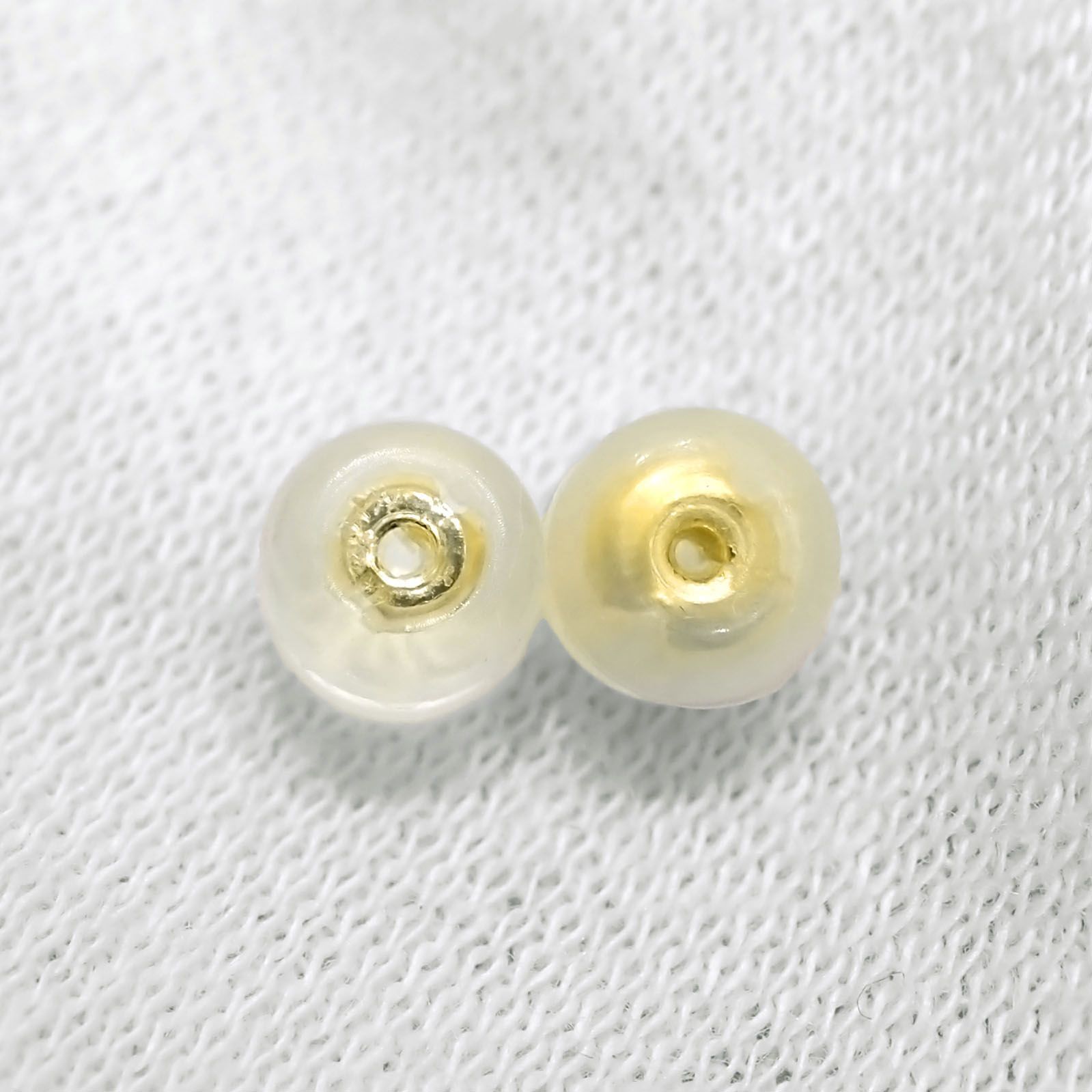 【美品】TASAKI　タサキ　バランスプラスピアス　イエローゴールド　あこや真珠 タサキ ピアス バランス ノート ピアス あこや真珠 K18YG