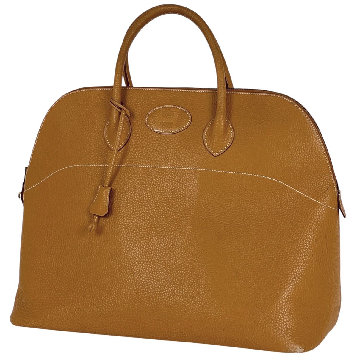 エルメス HERMES ボリード 45 ハンドバッグ ブッフル ブラウン レディース