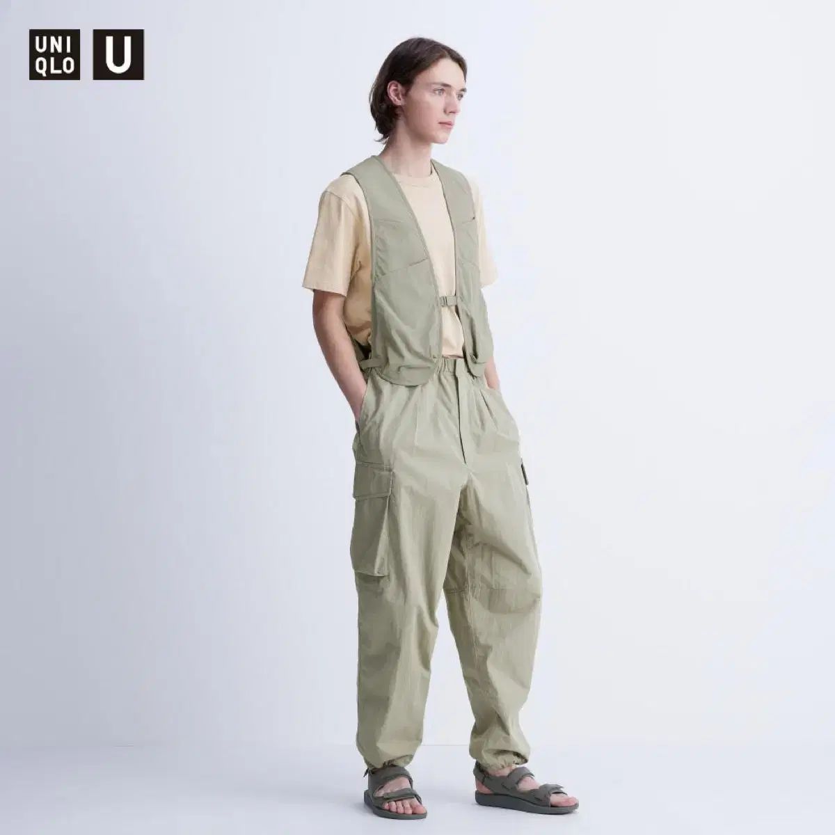 【雷市場（ポンジャン）商品韓国直送】 UNIQLO(ユニクロ) U ／ ユーティリティー ベスト グレー/ M