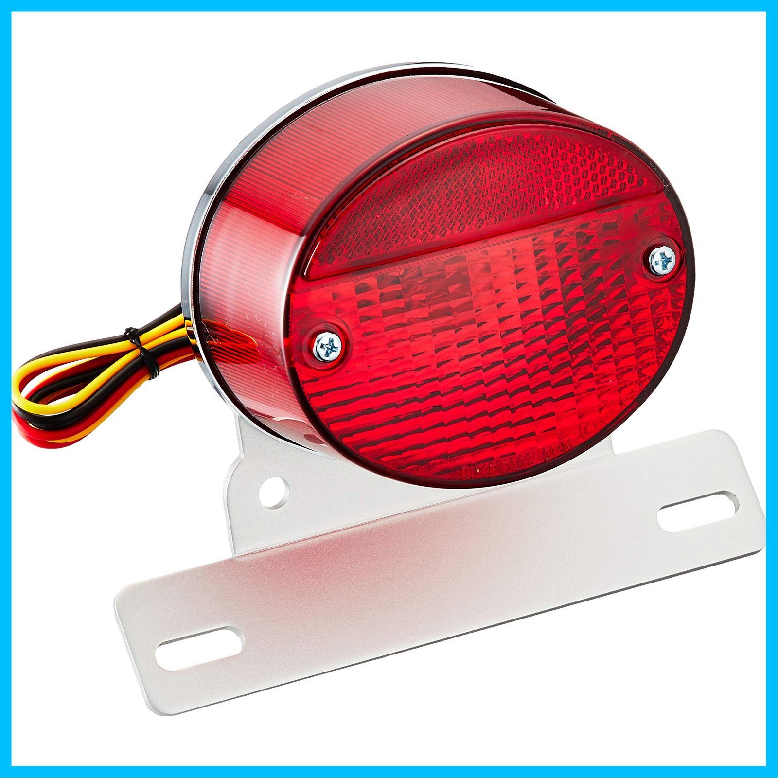 【新着商品】200337 ナンバープレートホルダー付き モンキー(MONKEY)/ゴリラ/エイプ50/エイプ100 ミニZ2タイプテールランプ ポッシュ(POSH)