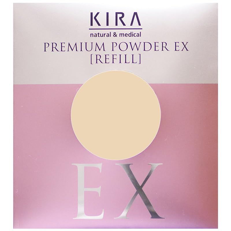 キラプレミアムパウダーEX リフィル　粉おしろい　ベージュ52 21g 3個 kira-ri_1352