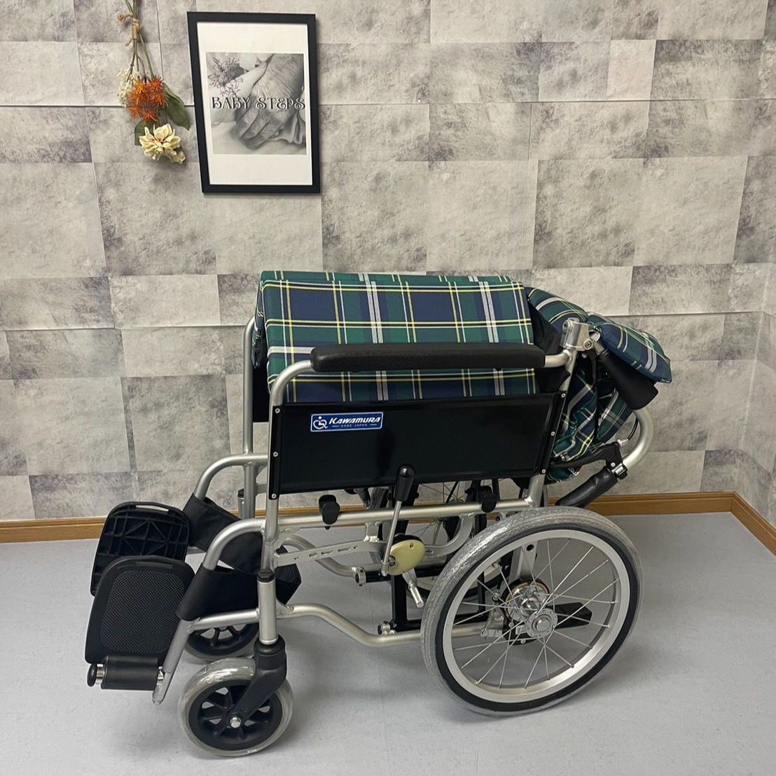 カワムラ 車椅子BMJ16-42SB 介助用 KAWAMURA カワムラサイクル BMJ16