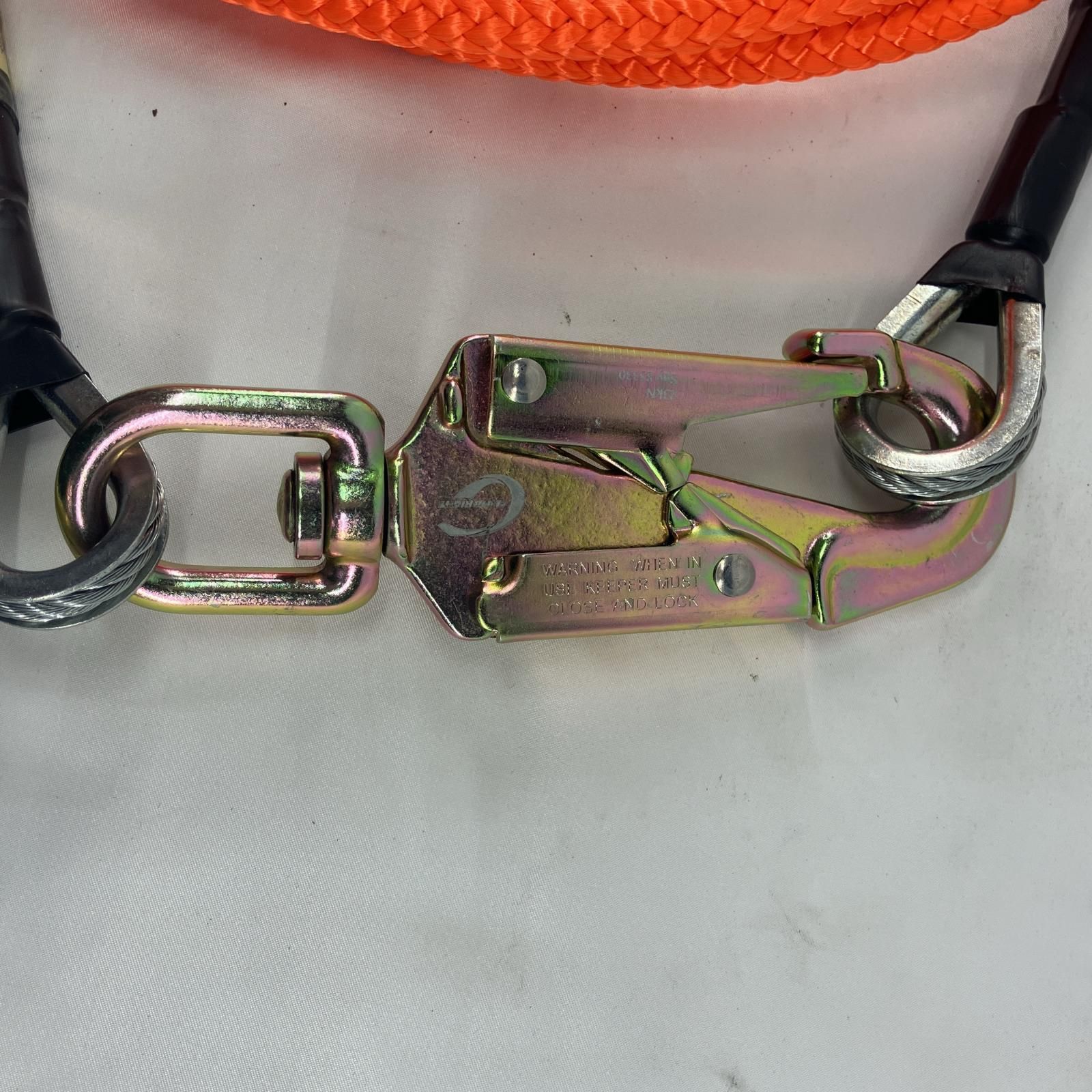 Climb Right クライムライト フリップライン オレンジ 5/8""×10' Climb Right クライムライト フリップライン オレンジ 5/8