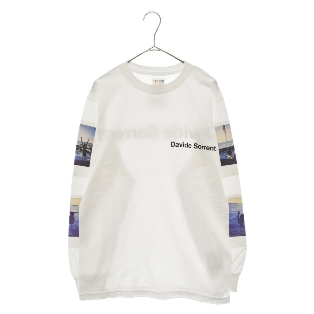 ワコマリア ダヴィデ・ソレンティ ロングスリーブTシャツ XLサイズ WACKO MARIA (ワコマリア) 23SS DAVIDE SORRENTI LONG SLEEVE T