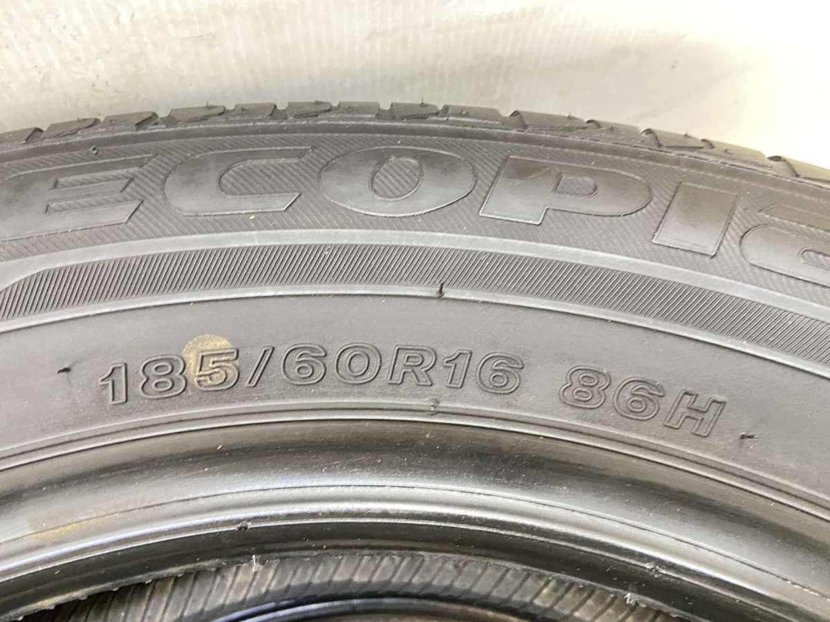 ブリヂストン 夏タイヤ EP25 185/60R16 ×2本中古 185/60R16 ブリヂストン エコピア EP25 中古タイヤ サマータイヤ