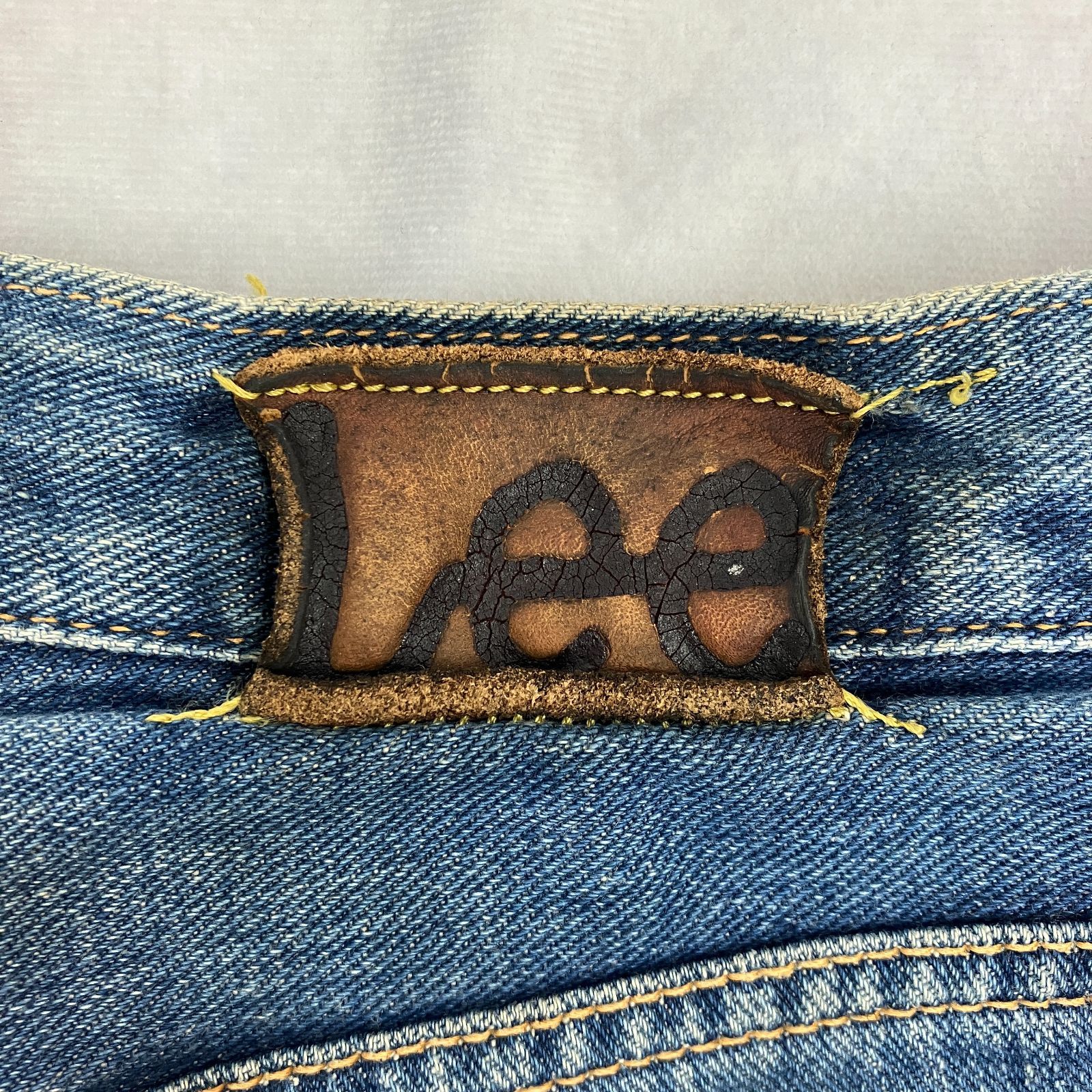 Lee リー 101B デニム パンツ Lot 4101 W29 インディゴ ボタンフライ