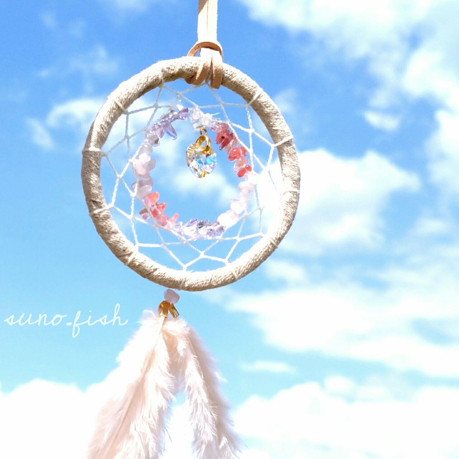 恋空。ナチュラルドリームキャッチャー
