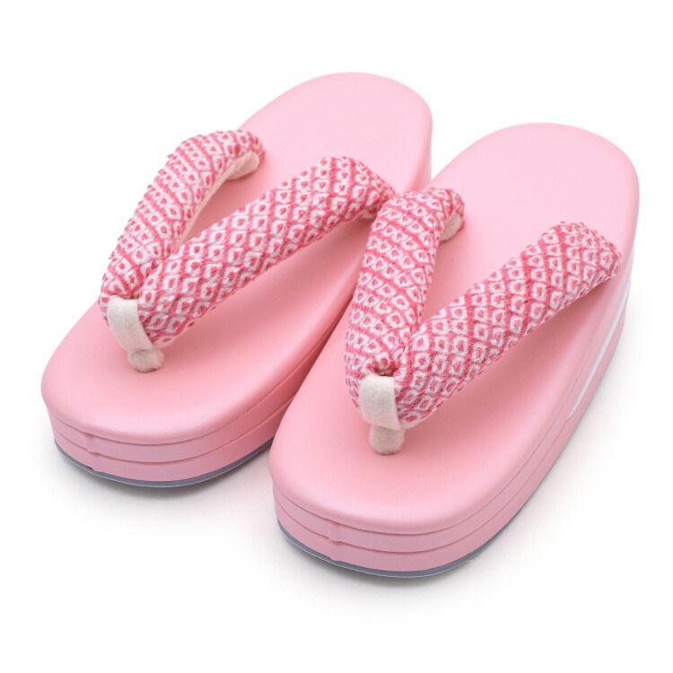 七五三 3 5歳用 草履 女の子 Sサイズ 16.5 cm ピンク 三歳 三才 5才 五歳 753 子供草履 履物 着物 キッズ 子供 販売 jrkomono-00023