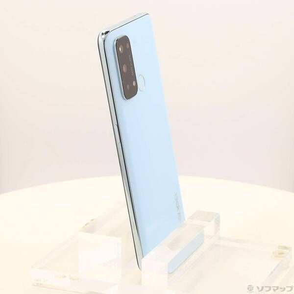 中古品〕 Reno5 A 128GB アイスブルー A103OP Y!mobile SIM