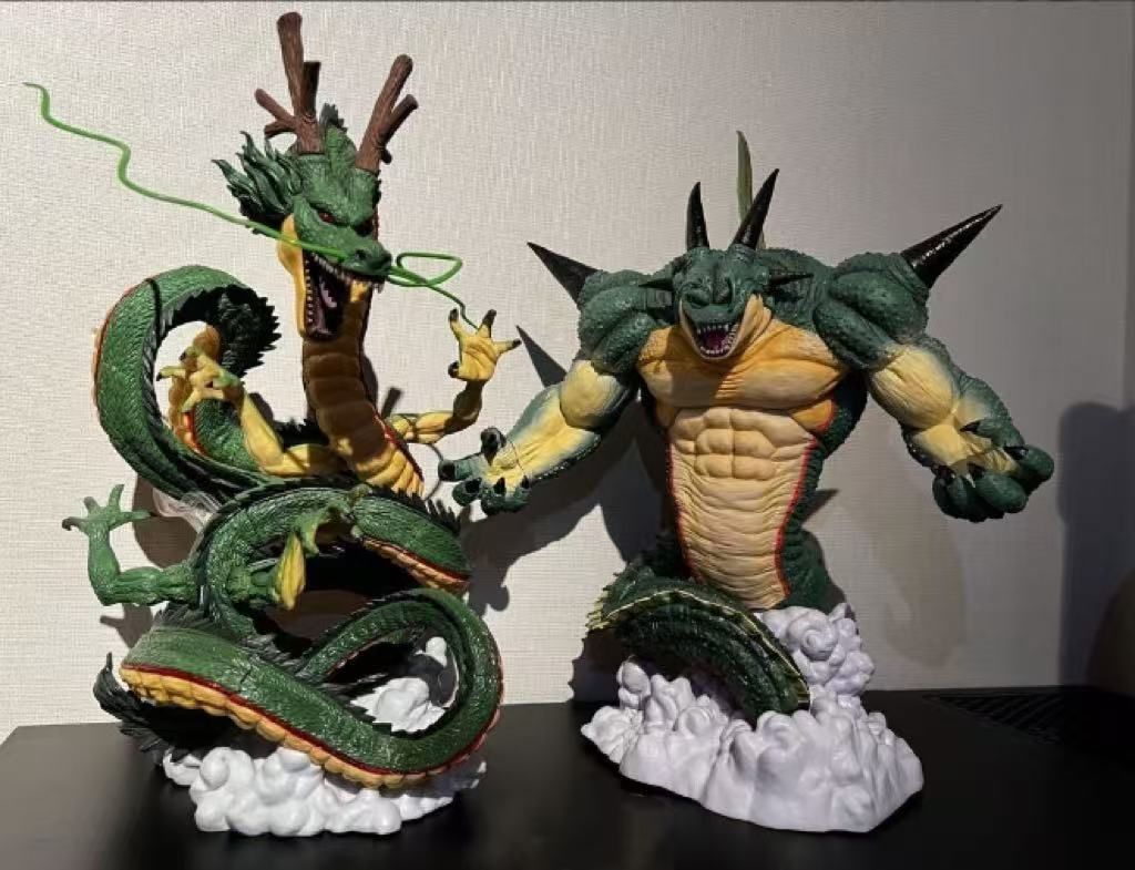 606 ドラゴンボール 神龍とポルンガのフィギュア モデル スタチュー 海外版