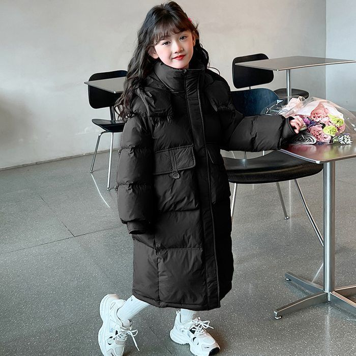 ロングコート キッズ 女の子 子供服 中綿コート 子供 フード付き 中綿ジャケット アウター 中綿 通園 通学 卒業式 小学生 防寒対策 可愛い 秋冬 子供服 韓国 キッズコート hzyfa36 DZ30
