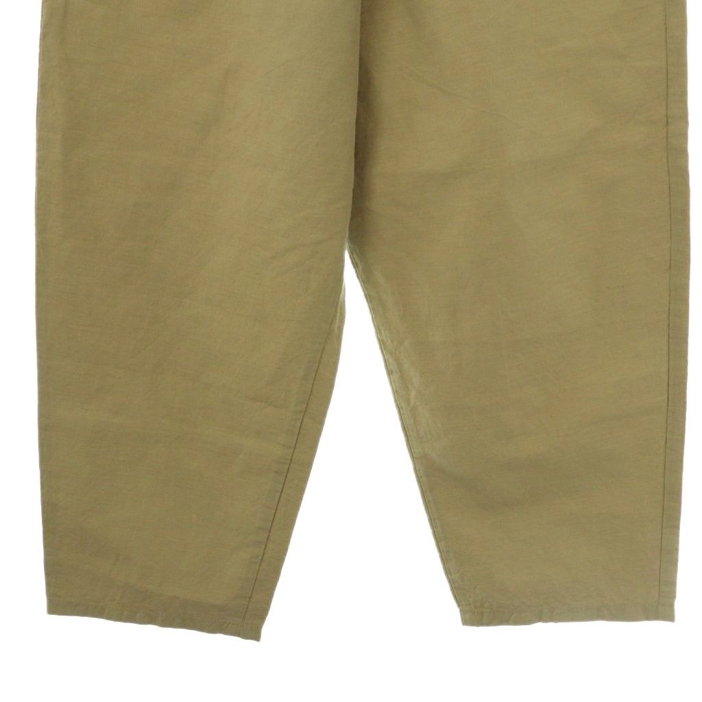 DANTON コットンリネン イージーパンツ 36サイズ オリーブ ダントン DANTON コットンリネンイージーパンツ 36 オリーブ色