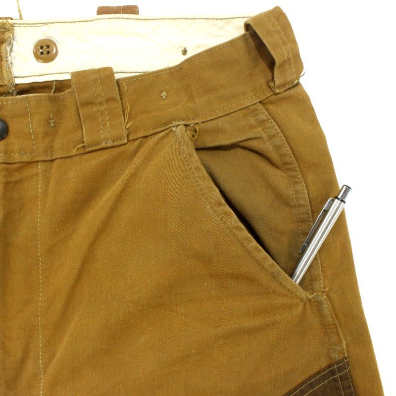 ハンティングパンツ 70s vintage ナイロン切り替え ハンティングパンツ メンズ L