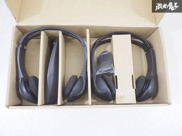 【未使用 ストア出品！】 キャデラック 純正 エスカレード ワイヤレス ヘッドホン ヘッドフォン 2個セット リモコン 1個付き 即納 棚26-1