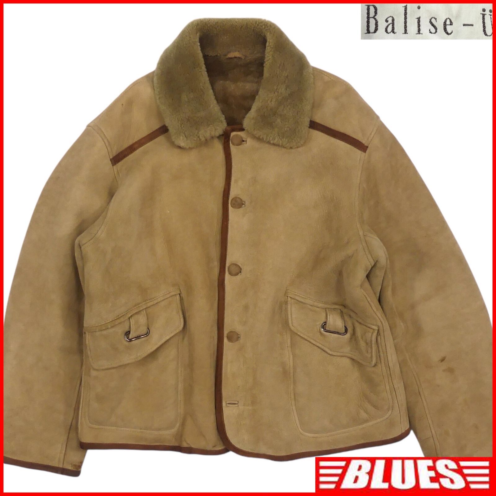 80's BICK USA製 ムートンコート