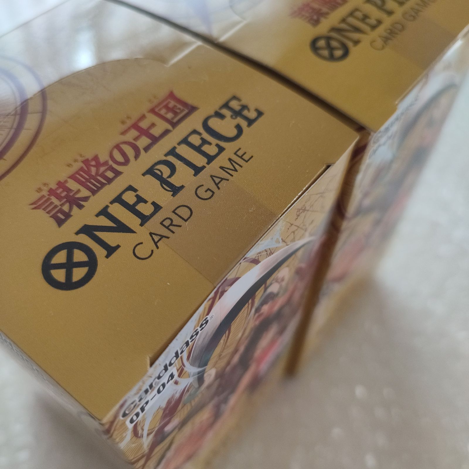 ONEPIECECA【新品未開封】テープ付き 謀略の王国 BOX ワンピースカード　2ボックス