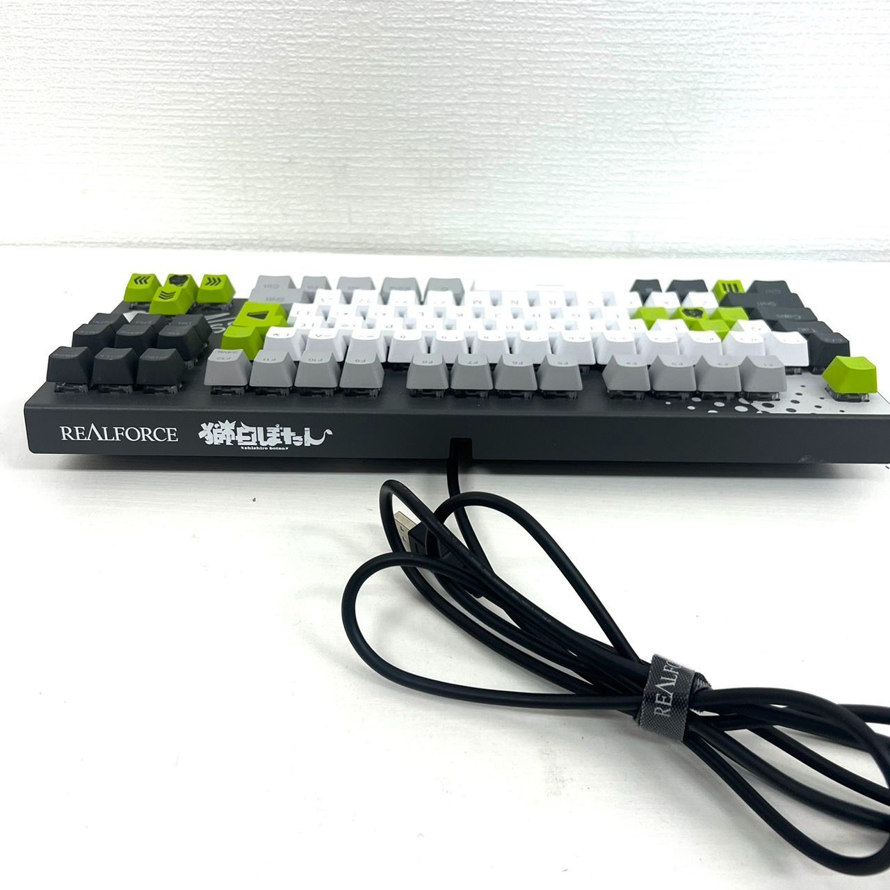 希少品】REALFORCE x 獅白ぼたん コラボキーボード - メルカリ
