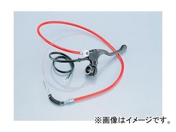 2輪 キタコ Rレバー＆ホルダー＆ケーブルSET ショート/ブラック/ミラーホルダー無し 906-1083100 JAN：4990852906116 ホンダ モンキー（FI車含む）